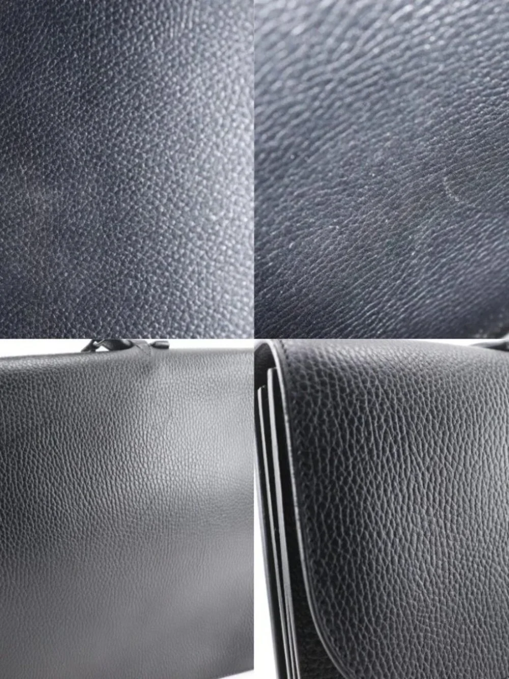 HERMES Sac a Depeche 41 Business bag black Fjord mens